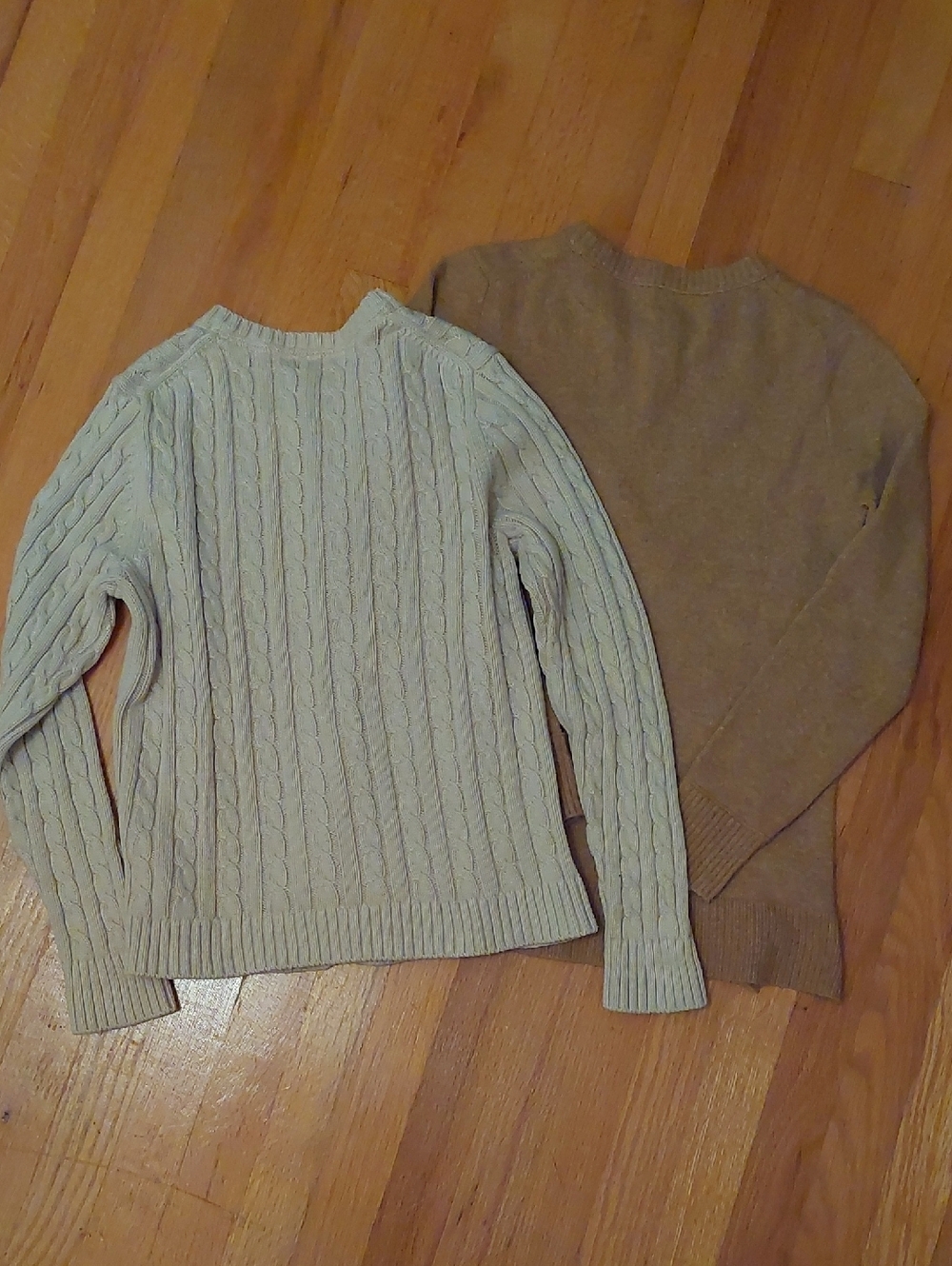 Bundle Abercrombie Sloan Pants 00 & J Crew L.L.Bean Old Navy Handknit Sweaters - Picture 8 of 16